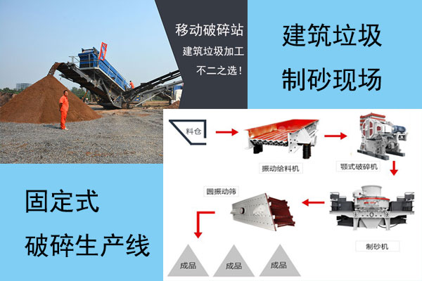 建筑垃圾制砂和正常的山石制砂選什么設(shè)備？